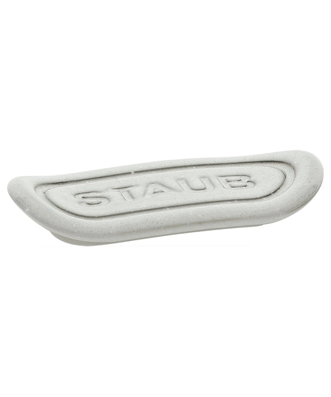 (4) STAUB | Dining Line Ceramic Knife Rest Set – 4-Piece - White Truffle