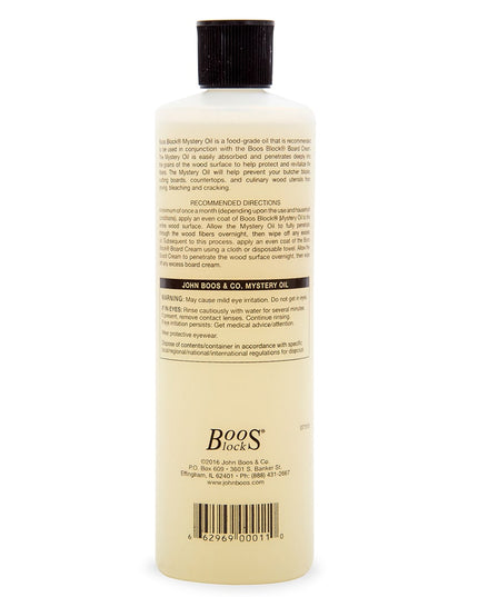 Dầu Dưỡng Thớt John Boos MYS-3 Boos Mystery 473 ml NSF Cho Bề Mặt Gỗ Dầu