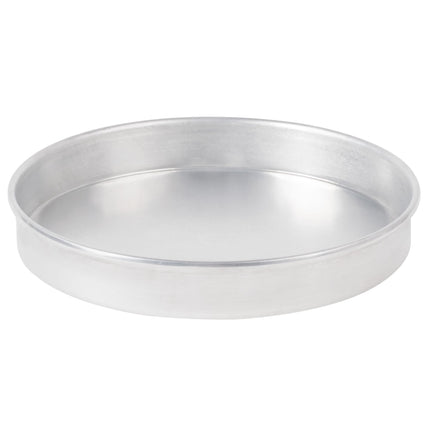 Khay pizza thành thẳng nhôm trọng lượng chuẩn American Metalcraft A4007 18 x 2,5 cm