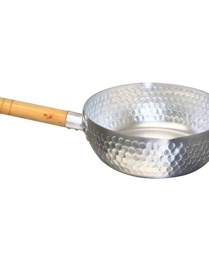 Chảo Sốt Thunder Group ALSP004 22.9 cm Tròn Tay Gỗ Nhôm