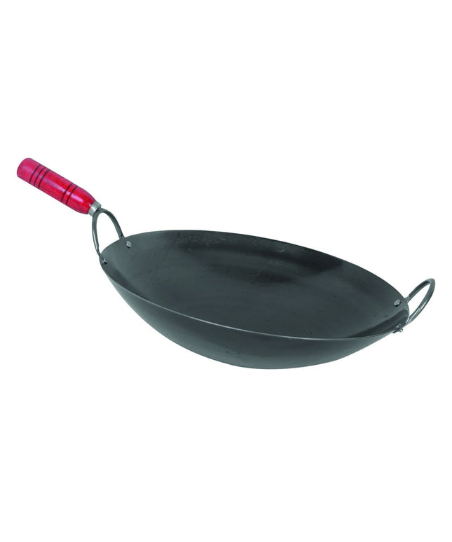 Chảo Wok Thunder Group IRWC006 35.6 cm Gang Tay Cầm Tán Đinh