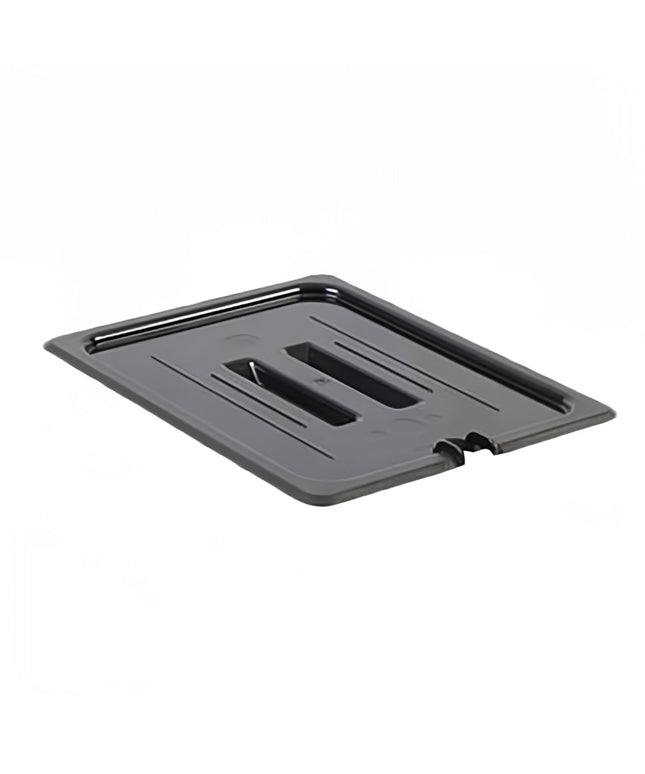 Nắp Khay Thực Phẩm Có Khe Half Size Thunder Group PLPA7120CSBK - Polycarbonate, Đen