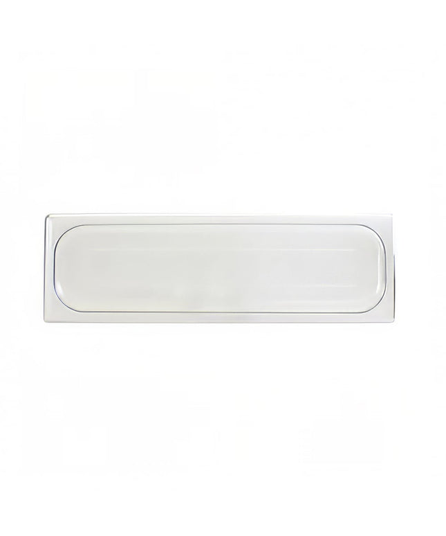 Nắp Khay Thức Ăn Kích Thước Nửa Dài Thunder Group PLPA7120LC - Polycarbonate, Trong Suốt