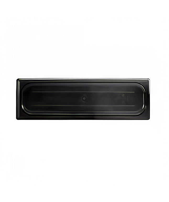 Nắp Khay Đựng Thực Phẩm Dài Cỡ Nửa Thunder Group PLPA7120LCBK - Polycarbonate, Đen