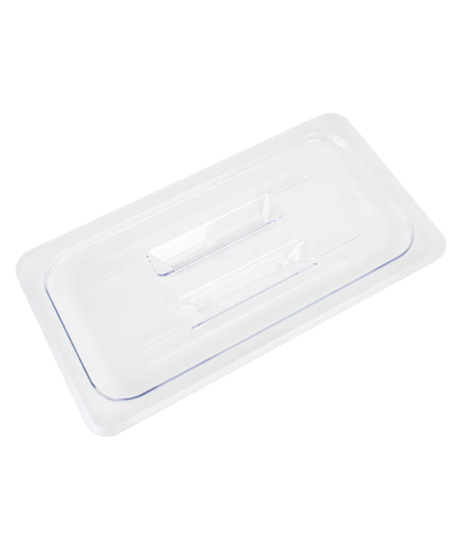 Nắp Khay Đựng Thức Ăn Thunder Group PLPA7130C Kích Thước 1/3 - Polycarbonate, Trong Suốt
