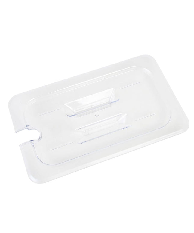 Nắp Khay Thực Phẩm Có Rãnh Thunder Group PLPA7140CS Cỡ 1/4 - Polycarbonate, Trong Suốt
