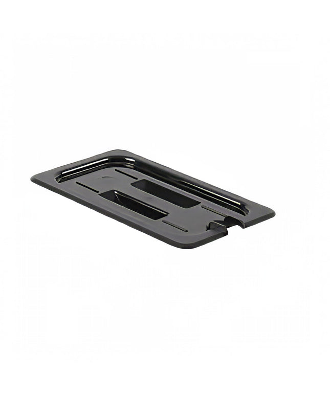 Nắp Khay Thực Phẩm Có Rãnh Thunder Group PLPA7140CSBK Cỡ 1/4 - Polycarbonate, Màu Đen