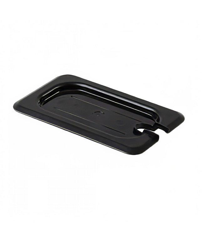 Thunder Group PLPA7190CSBK Nắp Khay Thực Phẩm Cỡ 1/9 Có Rãnh - Polycarbonate, Đen