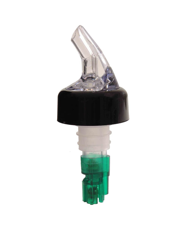 Đầu Rót Rượu Định Lượng Thunder Group PLPR075C 22 ml, Đuôi Xanh Lá, Vòng Đệm Đen