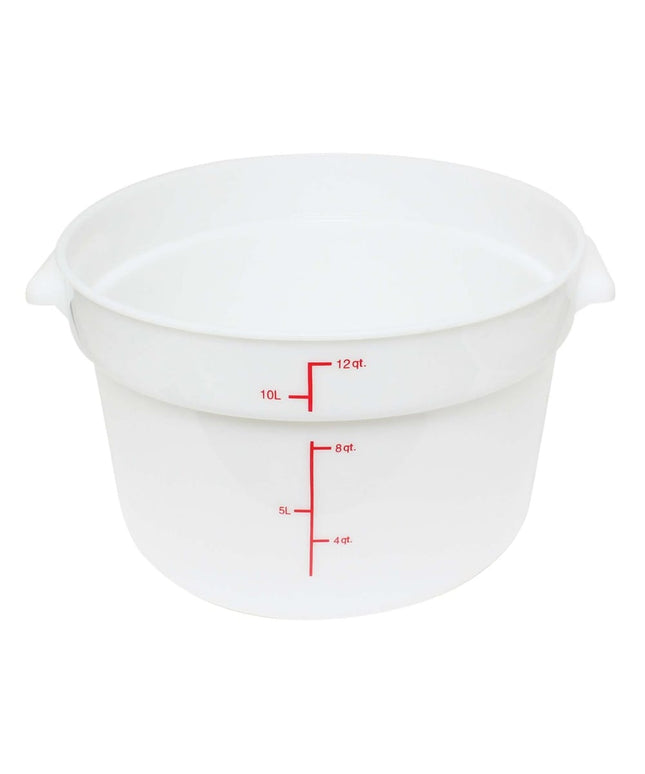Hộp Đựng Thực Phẩm Tròn Thunder Group PLRFT312PP 11.4 lít - Polypropylene, Trắng