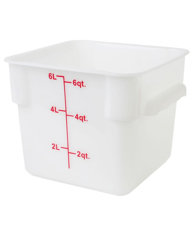 Hộp Đựng Thực Phẩm Vuông Thunder Group PLSFT006PP 5.7 lít - Trắng