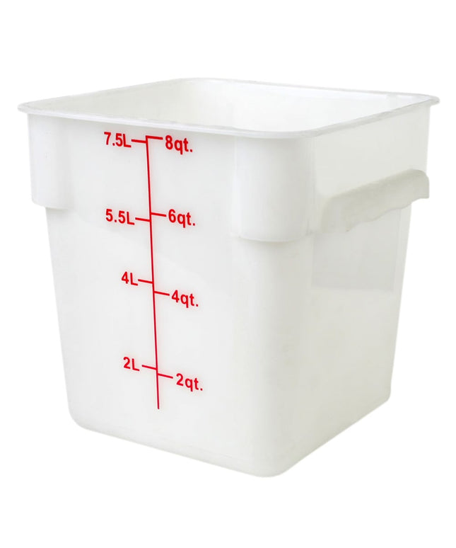 Thunder Group PLSFT008PP Hộp Đựng Thực Phẩm Vuông 7.6 l - Màu Trắng