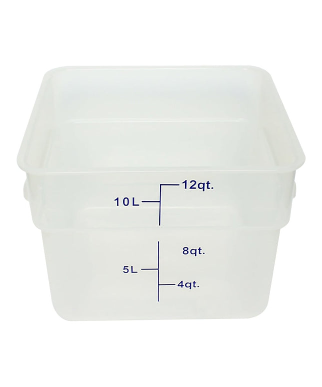 Hộp Đựng Thực Phẩm Vuông Thunder Group PLSFT012TL 11.4 lít - Polypropylene Trong Mờ