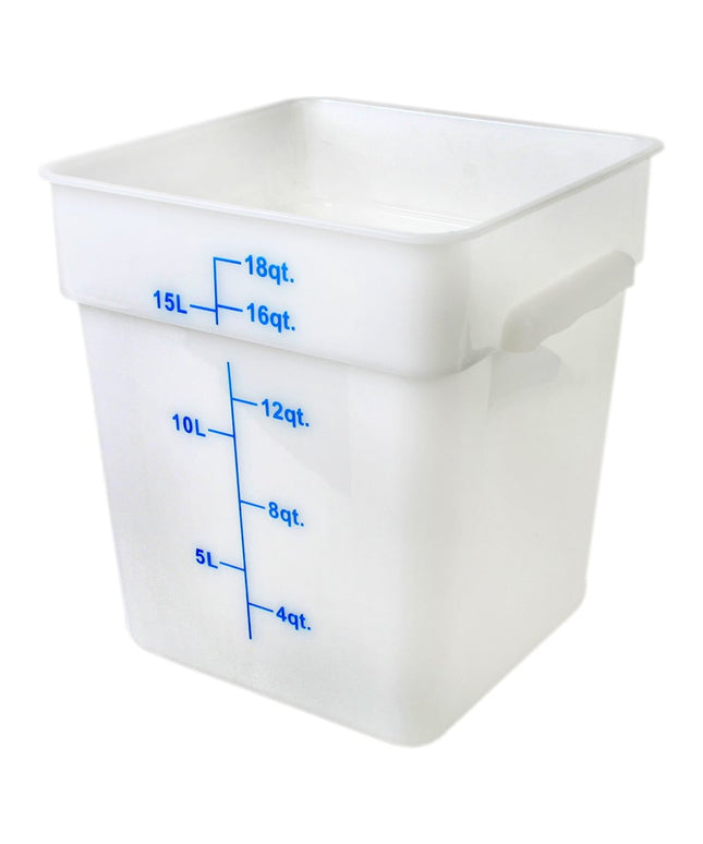 Thunder Group PLSFT018PP Hộp Đựng Thực Phẩm Vuông 17 lít - Trắng
