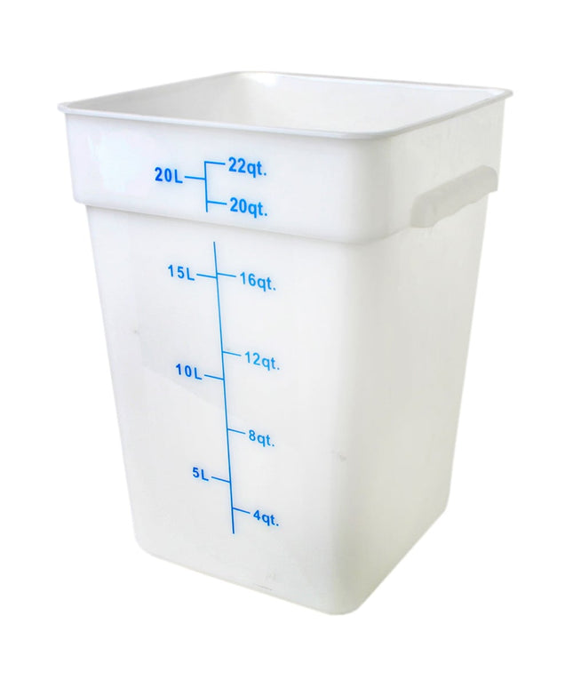 Thunder Group PLSFT022PP Hộp Đựng Thực Phẩm Vuông 20.8 lít - Trắng