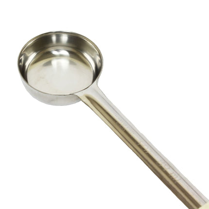 Muỗng Định Lượng Không Lỗ Thunder Group SLLD003A 89 ml Lòng Thép Không Gỉ Ngà