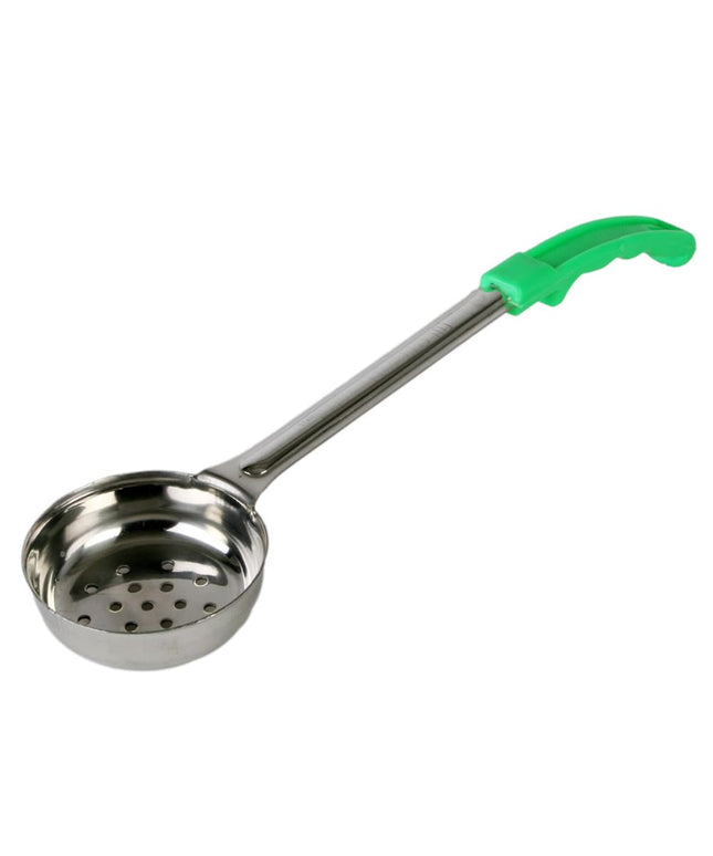 Muỗng Định Lượng Có Lỗ Thunder Group SLLD104PA 118 ml Lòng Thép Không Gỉ Xanh Lá