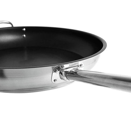 Chảo Rán Thunder Group SLSFP4114 35.6 cm Thép Không Gỉ Chống Dính Tay Cầm Kim Loại Rỗng