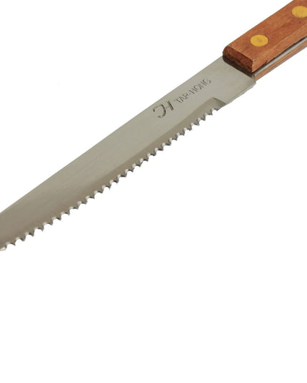 Dao Steak Thunder Group SLSK016 21 cm Cán Gỗ Thép Không Gỉ