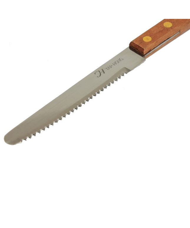 Dao Steak Thunder Group SLSK016 21 cm Cán Gỗ Thép Không Gỉ