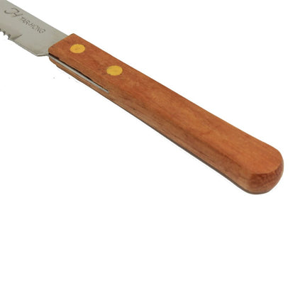 Dao Steak Thunder Group SLSK016 21 cm Cán Gỗ Thép Không Gỉ