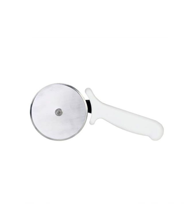 Dao Cắt Pizza Thunder Group SLTWPC002 6.4 cm Tay Cầm Nhựa Trắng Thép Không Gỉ