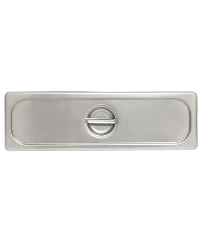 Nắp Khay Hấp Thunder Group STPA5120CL Kích Thước Một Nửa Dài, Thép Không Gỉ