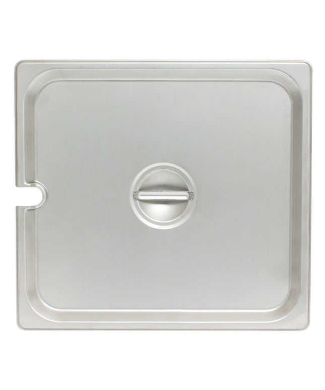 Nắp Khay Hấp Nửa Kích Thước Thunder Group STPA5120CS - Có Rãnh, Thép Không Gỉ