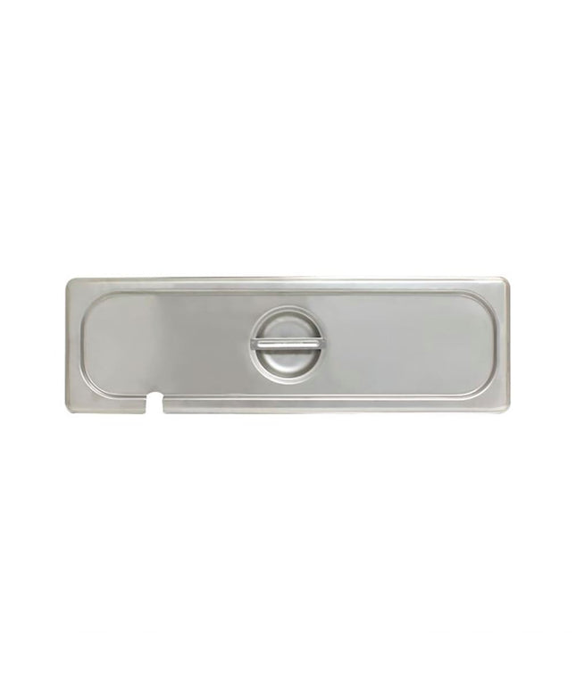 Nắp Khay Hấp Thunder Group STPA5120CSL Kích Thước Nửa Dài - Có Rãnh, Thép Không Gỉ
