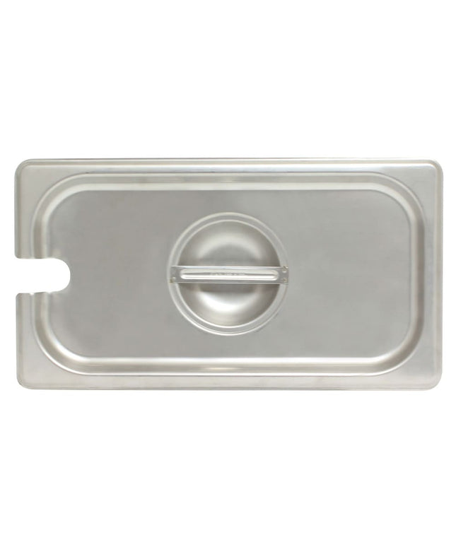 Nắp Khay Hấp Thunder Group STPA5130CS Cỡ 1/3 - Khía Rãnh, Inox