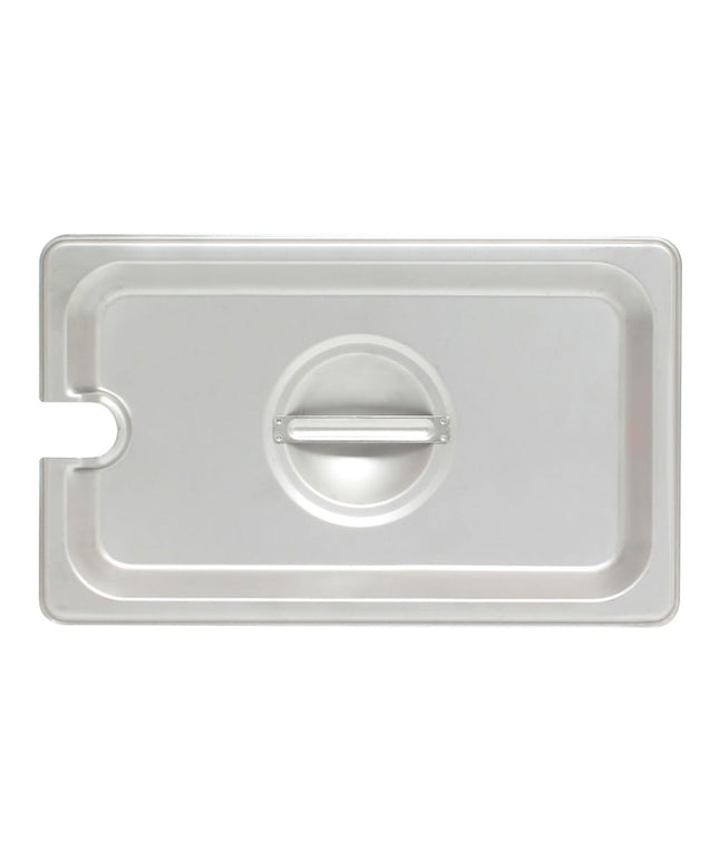Nắp Khay Hấp Cỡ 1/4 Thunder Group STPA5140CS - Có Rãnh, Thép Không Gỉ