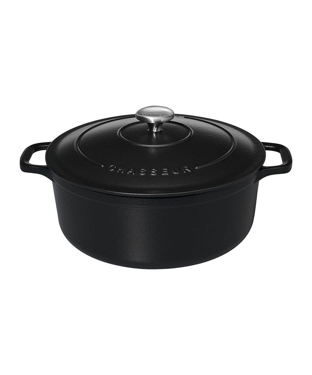 Nồi Hầm Gang Chasseur FN425 4 lít 32 x 24.1 cm Đen