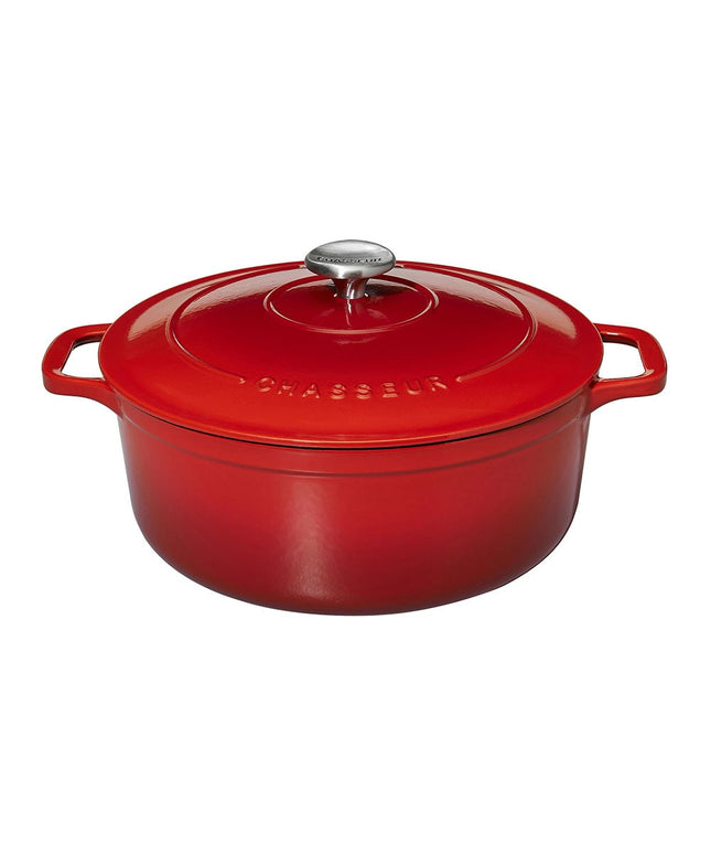 Nồi Hầm Gang Tráng Men Chasseur FN428 6.1 lít 36 x 27.9 cm Đỏ Ruby