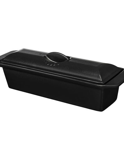 Khay Nướng Gang Chữ Nhật Chasseur FN429 31.5 x 25.1 cm Đen