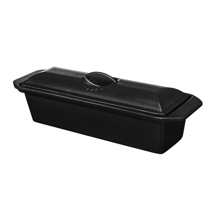 Khay Nướng Gang Chữ Nhật Chasseur FN429 31.5 x 25.1 cm Đen