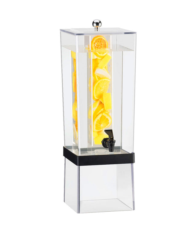 Bình đựng đồ uống có buồng ngâm Cal-Mil 2016-INF-13 đen 11,4 lít, 20 x 25 x 61 cm
