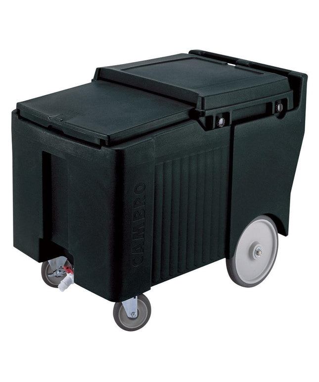 Thùng đá di động nắp trượt màu đen Cambro ICS175LB110 SlidingLid 79 kg