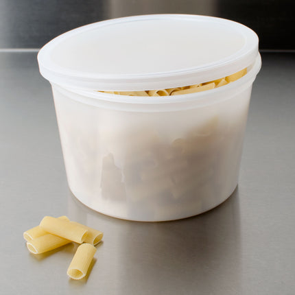 Choice Heavy-Duty 64 oz Hộp Đựng Deli Nhựa Dày Trong Mờ Dùng Được Lò Vi Sóng 10 Cái/Gói