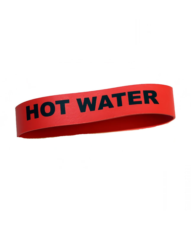 Băng Nhãn Thực Phẩm Service Ideas FBHOTWATER Nước Nóng 1.9 x 8.9 cm Đỏ