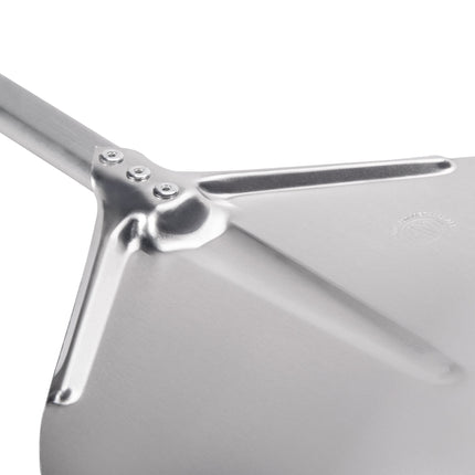 Xẻng pizza nhôm vuông cao cấp American Metalcraft 30 cm cán 102 cm ITP1238