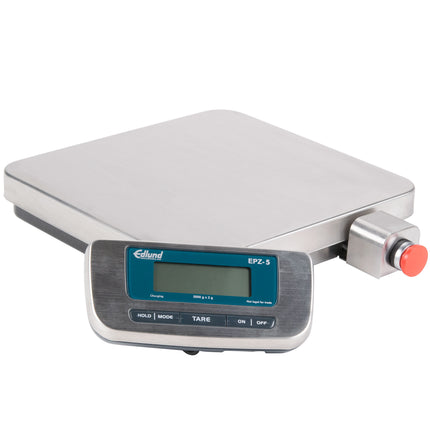 Cân pizza điện tử inox Edlund EPZ-5F 5.000 g có trừ bì phía trước