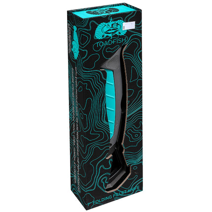 Dao Phi Lê Gấp Toadfish TFFOLDFILETKN-17.8 cm Lưỡi Titanium 17.8 cm