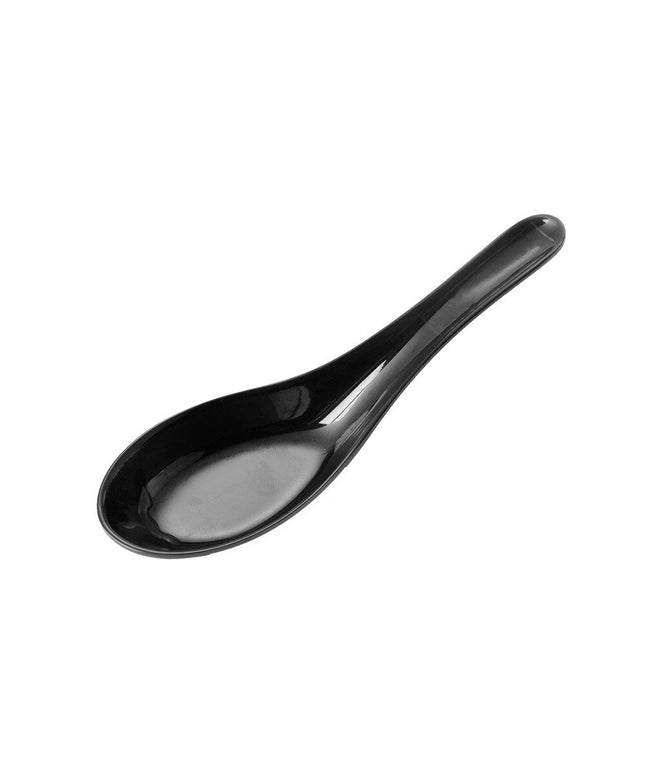 Muỗng canh melamine Elite Global Solutions 151-RT Zen đen 14,3 cm - Thùng 6 cái