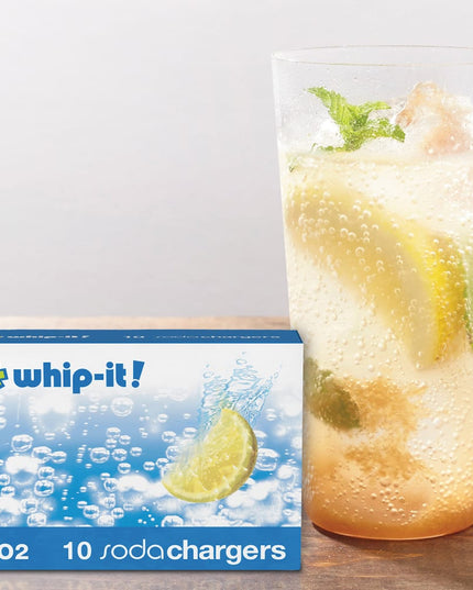 Viên Nạp Khí Whip-It! Cho Tất Cả Bình Soda Siphon Tiêu Chuẩn Thép (CS-WHIP-10L)
