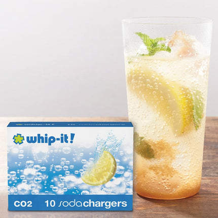 Viên Nạp Khí Whip-It! Cho Tất Cả Bình Soda Siphon Tiêu Chuẩn Thép (CS-WHIP-10L)