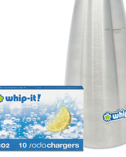 Viên Nạp Khí Whip-It! Cho Tất Cả Bình Soda Siphon Tiêu Chuẩn Thép (CS-WHIP-10L)