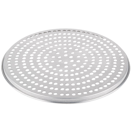 Khay pizza nhôm côn xếp chồng đục lỗ dày American Metalcraft SPA2016 41 x 1,3 cm trọng lượng tiêu chuẩn