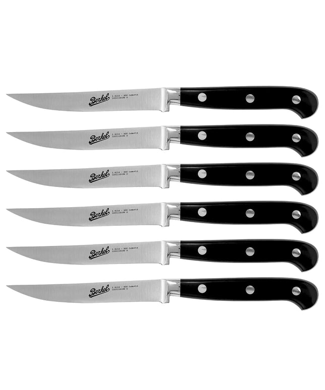(6) BERKEL | Steak Knife Set – 110 mm Blades