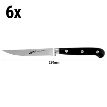 (6) BERKEL | Steak Knife Set – 110 mm Blades