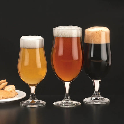 (6 pcs) Beer glass - GGM Gastro Beer Specials - 40 cl - Clear